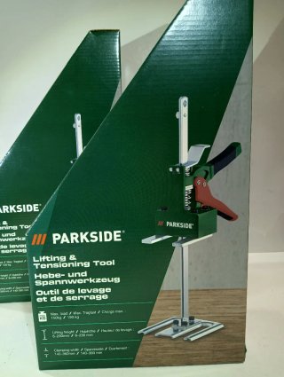 2x Elevadores  PARKSIDE para Cargas 300Kg