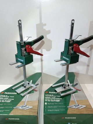 2x Elevadores  PARKSIDE para Cargas 300Kg