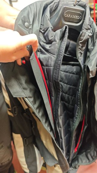 Chaqueta moto