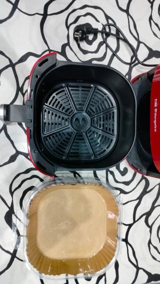 Freidora de aire roja 3,5 L