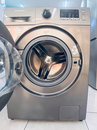 Lavadora Samsung Gris