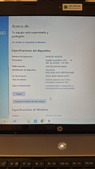 Ordenador Portátil HP Negro/Plateado Probook 4520S