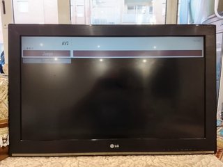Televisor LG Negro (sin mando)