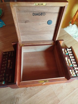 Tablero de ajedrez de madera