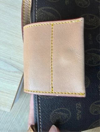 Bolso de piel marrón y beige El Potro