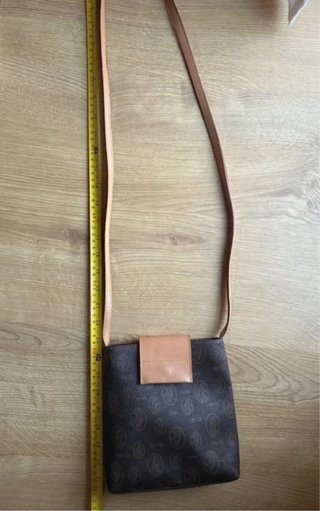 Bolso de piel marrón y beige El Potro