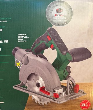 Sierra Circular Parkside 20V (sin batería)