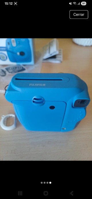 Cámara Fujifilm Instax Mini 9 Azul Cobalto