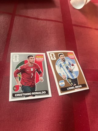 Cromo Panini Extra Sticker Mundial Cristiano Ronal