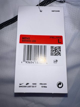 Camiseta Nike Pro Compresión Blanca