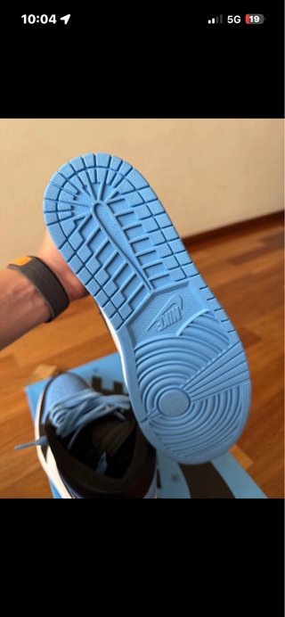 Nike Air Jordan 1 High Azzurre Nere