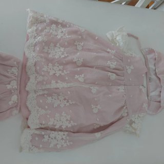 Vestido, culotte y capota La Ormiga 5 años