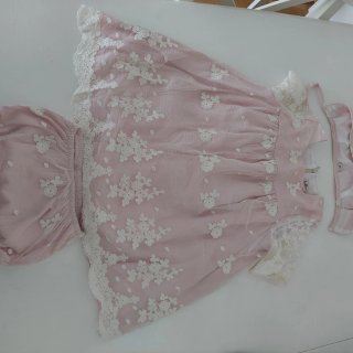 Vestido, culotte y capota La Ormiga 5 años