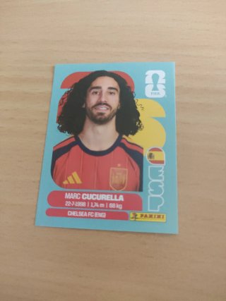 Cromo Marc Cucurella Mundial 2026 Panini