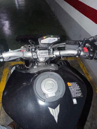 Yamaha MT-09 Negra