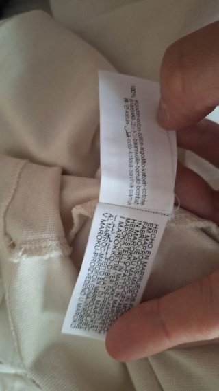 Zara Oversize Polo Vintage Beige