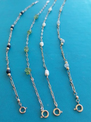 Lote 4 pulseras gold filled
