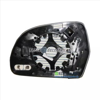 Cristal+Base Espejo Retrovisor Derecho Convexo Té