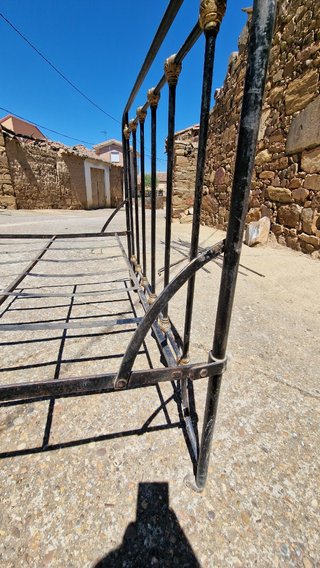 Camas de hierro forjado antiguas