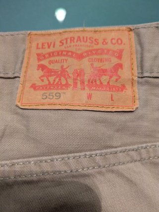 W50 Levi’s Jeans Beige Uomo