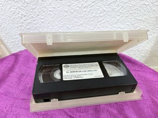 VHS El Señor de los Anillos (Animada)