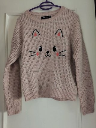 Jersey rosa gatito talla S