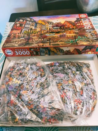 Lote 2 Puzzles Educa 3000 Piezas