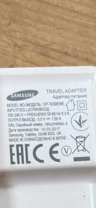 Cargadores Samsung Blancos