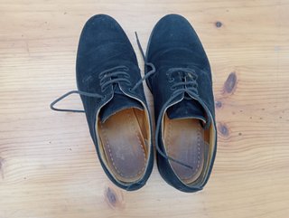 Zapatos de ante negros Panama Jack