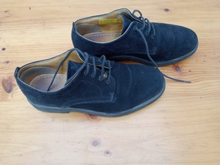 Zapatos de ante negros Panama Jack