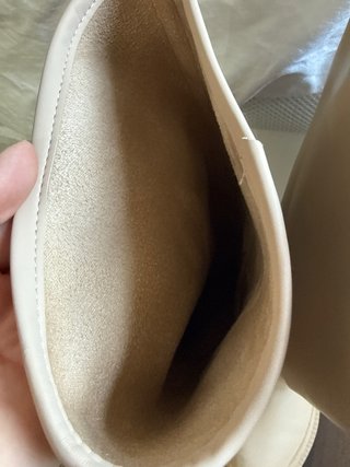 Botas altas beige Talla 39