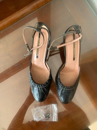 Zapatos Adolfo Dominguez Mujer Talla 38 Negros