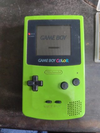 Consola Game Boy Color Verde + Juegos