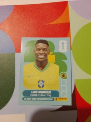 Lote 5 Cromos Panini FIFA World Cup 2026
