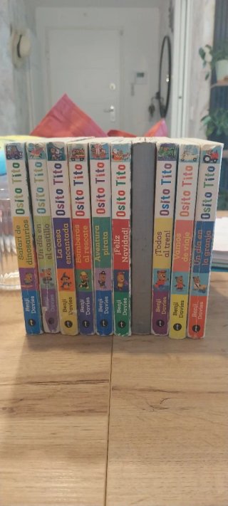 Colección libros infantiles Osito Tito