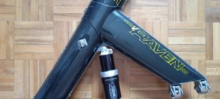 Cannondale Super V 4000 Raven 1 Carbono Talla M