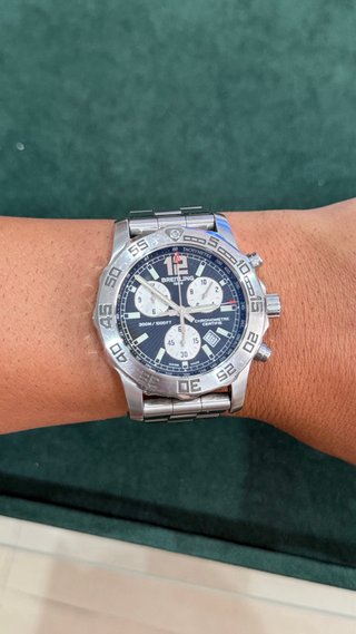 Breitling Colt Chronograph 42mm Negro/Plata
