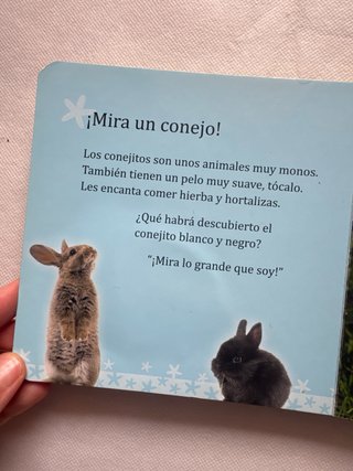 Cuento Toca toca animales texturas
