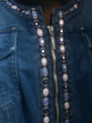 Chaqueta tejana T XL con adornos