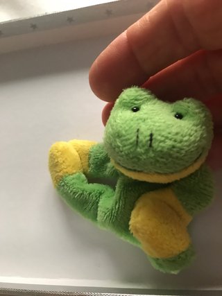 2 Peluches Imán Nevera Cerdito y Rana
