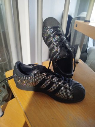 Zapatillas Adidas Superstar Brillantes Talla X