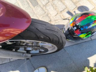 BMW R850R Roja