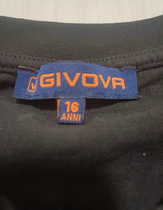 T-shirt GIVOVA nera taglia M