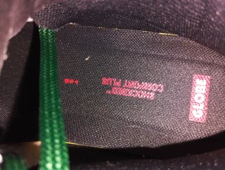 Zapatillas Globe Blancas y Verdes