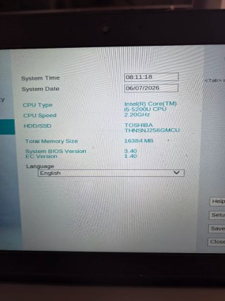 Mac OS Monterey Toshiba Portege Z30-B i5
