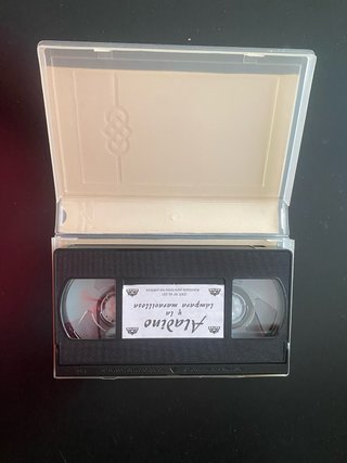VHS Aladino y la lámpara maravillosa