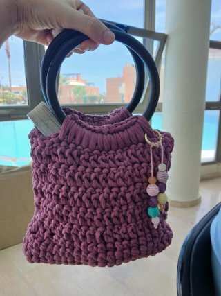 Bolso trapillo hecho a mano