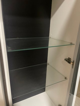 Mueble de salón blanco moderno