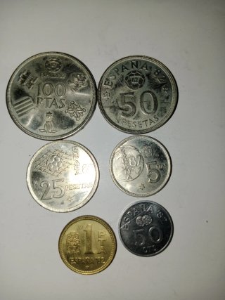 Lote 3 Series Completas de Pesetas Conmemorativas