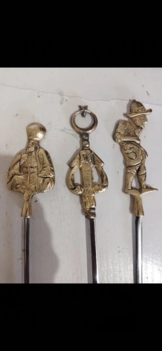Juego 10 Brochetas Turcas Vintage
